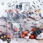 1000 Sqft Halloween Spider Web Decorations With 100 Fake Spiders Spooky Spider Webbing Halloween Decorations Indoor Outdoor Party Yard Decor Supplies For Bar Haunted House