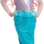 Child Girl Mermaid Classic Simple costume (3T (3-4 yr))