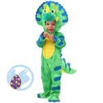 Spooktacular Creations Green Triceratops Costume -S