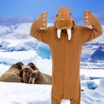 Adult Onesie Halloween Costume – Animal and Sea Creature – Plush One Piece Cosplay Suit for Adults, Women and Men FUNZIEZ!