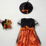 Halloween Witch Costume for Girls (140cm)