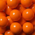 Color It Candy Orange 1 inch Gumballs 2 Lb Bag – Perfect For Table Centerpieces, Weddings, Birthdays, Candy Buffets, & Party Favors.
