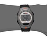 Timex Men’s T5K607 Ironman Essential 10 Full-Size Black/Orange Resin Strap Watch