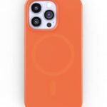 FELONY CASE – iPhone 13 Pro Max Case, Stylish Neon Orange iPhone Case – 360° Shockproof Protective Case Designed for iPhone 13 Pro Max – Compatible with MagSafe