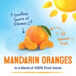 Dole Mandarin Oranges in 100% Fruit Juice, 23.5 Oz Resealable Jars, 8 Count