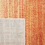 SAFAVIEH Adirondack Collection 9′ x 12′ Orange / Red ADR142P Modern Ombre Non-Shedding Living Room Bedroom Dining Home Office Area Rug