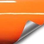 VViViD Fluorescent Orange Gloss Vinyl Wrap (12 Inch x 48 Inch)