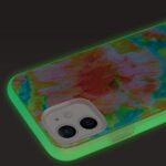 Sonix Orange Glow in The Dark Case for iPhone 12 / 12Pro [10ft Drop Tested] Protective Tie Dye Clear Cover for Apple iPhone 12, iPhone 12 Pro