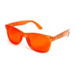 GloFX Orange Color Therapy Glasses Chakra Glasses Relax Glasses