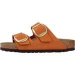 BIRKENSTOCK Arizona Big Buckle, Orange, Size 36