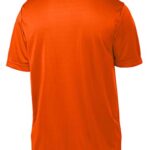 Opna Youth Boys Dri Fit Athletic T Shirts for Boys & Girls Sports Undershirt – Youth & Teen Sizes DEEPORN-M Orange