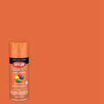 Krylon K05532007 COLORmaxx Spray Paint and Primer for Indoor/Outdoor Use, Gloss Pumpkin Orange 12 Ounce (Pack of 1)