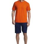 Russell Athletic mens Performance Cotton Short Sleeve T-Shirt, burnt orange, XL