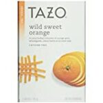 Tazo Wild Sweet Orange Herbal Tea, 20 Count Box 1.58oz (Pack of 1)