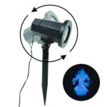 PHILIPS LED Halloween Decoration Blue LED Color Ghost Skeleton Projector Yard Stake – Outdoor Halloween Projector Effect