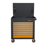 GEARWRENCH 35″ 7 Drawer GSX Series Rolling Tool Cart with Tilt Top – 83246 Orange