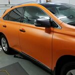 VViViD+ Premium Vinyl Wrap Film (1ft x 5ft, Matte Metallic Orange)