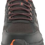 Skechers Men’s GOrun Altitude-Trail Running Walking Hiking Shoe with Air Cooled Foam Sneaker, Grey/Orange, 12 X-Wide