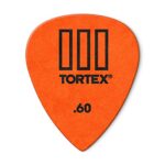 JIM DUNLOP TIII, Orange, .60mm, 12/Player’s Pack