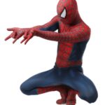 Superhero Spandex Costume Cosplay 3D Zentai Full Bodysuit Halloween Adult/Kids 3D Style