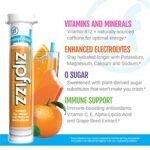 Zipfizz Energy Drink Mix, Electrolyte Hydration Powder with B12 and Multi Vitamin, Orange Cream (20 Pack)