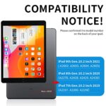 KenKe iPad 10.2 Case for iPad 9th Generation 2021 /iPad 8th Generation 2020 / iPad 7th Gen 2019 with Pencil Holder, Auto Sleep/Wake for Slim Soft Back Smart Cover, iPad 10.2 inch Case, Orange