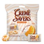 Creme Savers Orange and Creme Hard Candy | The Taste of Fresh Orange Swirled in Rich Cream | The Original Classic Creme Savers Brought To You By Iconic Candy | 6.25oz Bag