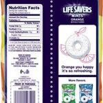 LIFE SAVERS Orange Mints Hard Candy Bag, 6.25 ounce (Pack of 12)