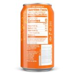 Zevia Zero Calorie Soda, Orange, 12 Ounce Cans (Pack of 24)