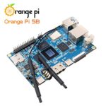 Orange Pi 5B 16GB Rockchip RK3588S 8 Core 64 Bit WiFi6,BT5.0 Single Board Computer with 128GB eMMC, 2.4GHz Frequency Open Source Board Run Orange Pi OS,Android,Debian(OPi 5B 16G128G+5V4A TypeC Supply)