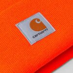 Carhartt Men’s Knit Cuffed Beanie, Bright Orange, One Size