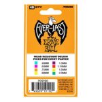 Ernie Ball Everlast Guitar Picks, Orange .73mm, 12-pack (P09190)