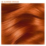 Adore Semi Permanent Hair Color – Vegan and Cruelty-Free Hair Dye – 4 Fl Oz – 038 Sunsine Orange (Pack of 1)