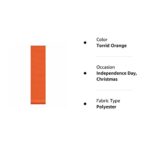 Offray Grosgrain Craft Ribbon, 1 1/2-Inch x 12-Feet, Torrid Orange