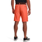 Under Armour Men’s Drive Taper Short , Electric Tangerine (824)/Halo Gray , 34