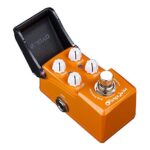 JOYO Overdrive Guitar Amp Simulator Effect Mini Pedal for Electric Guitar – True Bypass (Orange Juice JF-310)