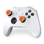 KontrolFreek Omni for Xbox One and Xbox Series X Controller | Performance Thumbsticks | 2 Low-Rise Concave | Orange/White