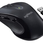 Logitech M510 Wireless Mouse-Black (Renewed)