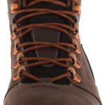 Danner Men’s Vicious 4.5-Inch Work Boot,Brown/Orange,8.5 D US