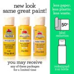 Apple Barrel Gloss Acrylic Paint in Assorted Colors (2-Ounce), 20359 Pumpkin Orange