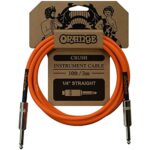 Orange Crush 10′ Instrument Cable with Straight to Straight Connector, Orange