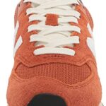 New Balance Men’s 574 V2 Lace-up Sneaker, Orange Burst/White, 11