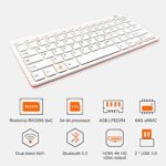 Orange Pi 800 All-in-one PC in Keyboard, 4GB+64GB RK3399 6-Core 64 Bit Dual-Band WiFi+BT 5.0, Computer Kit Run Android 12.1, Orange Pi OS, Ubuntu, Debian (Pi 800+HDMI+Mouse+Power Supply)