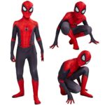 AODAI Kids Halloween Costume Compatible Superhero Costume Suits Kids Party Cosplay 3D Style Best Gifts (Red, Kids-XS-4T)