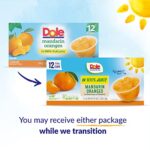 Dole Fruit Bowls Mandarin Oranges Fruit Juice, 4 Ounce (Pack of 12)