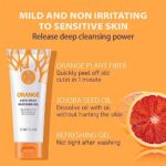 OLIKED Orange Exfoliating Whitening Gel, Orange Exfoliating Gel Face Whitening, Gluta Whitening Lazy Cream Korean, Gluta Whitening Cream, Face Body Brigtening Skin Cream (1PCS)