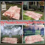 5.4ft Halloween Decorations Outdoor Props – Scary Hallowmas Back from The Grave Dead Victim Prop for Haunted House Party Decor(Assembly Needed)
