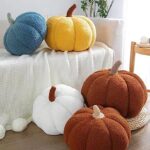 Geeen coraje Pumpkin Pillow?Pumpkin Decor?3D Cotton Stuffed Pumpkin Pillow?Halloween Pumpkin Decor, Children’s Room Decorations