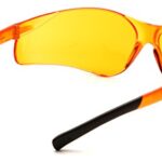 Pyramex Safety Ztek Safety Glasses, Orange Frame/Orange Lens, S2540S