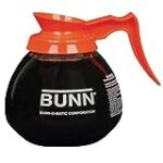 Bunn 42401.0024 64 oz. Glass Decanter with Orange Handle